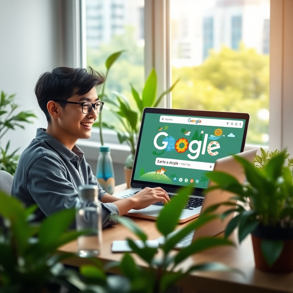 quiz de la journée de la terre google