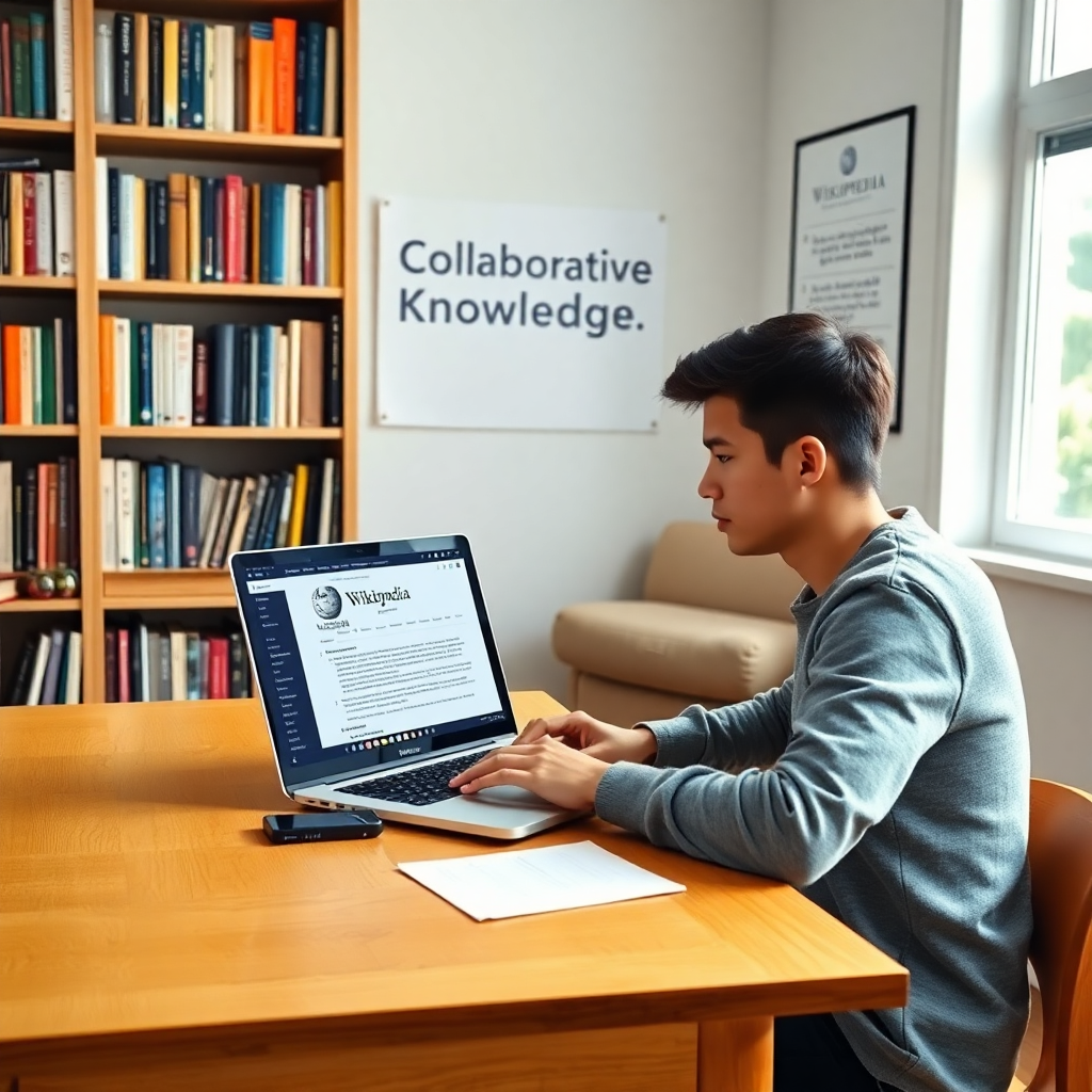 nommez une encyclopédie collaborative en ligne.