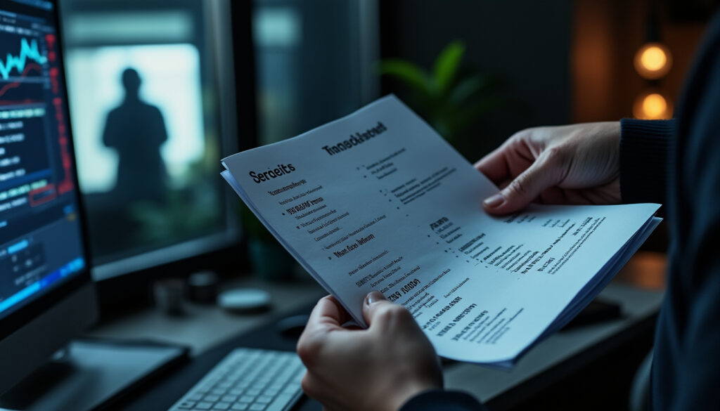 découvrez les risques liés au partage de votre relevé de compte et les précautions essentielles à prendre pour protéger vos informations bancaires.